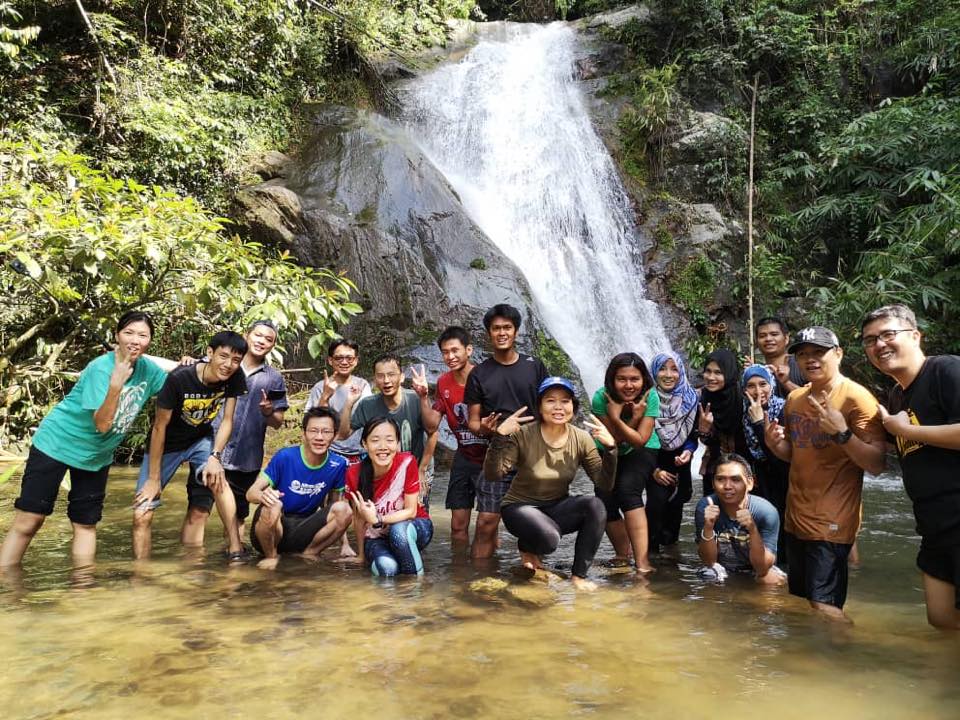 Hulu Tampit Waterfall 2