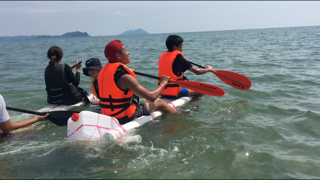 Sea Rafting Challenge