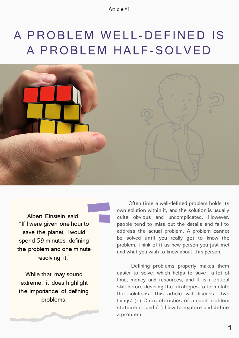 Problem-Solving Skills - Radiant Group